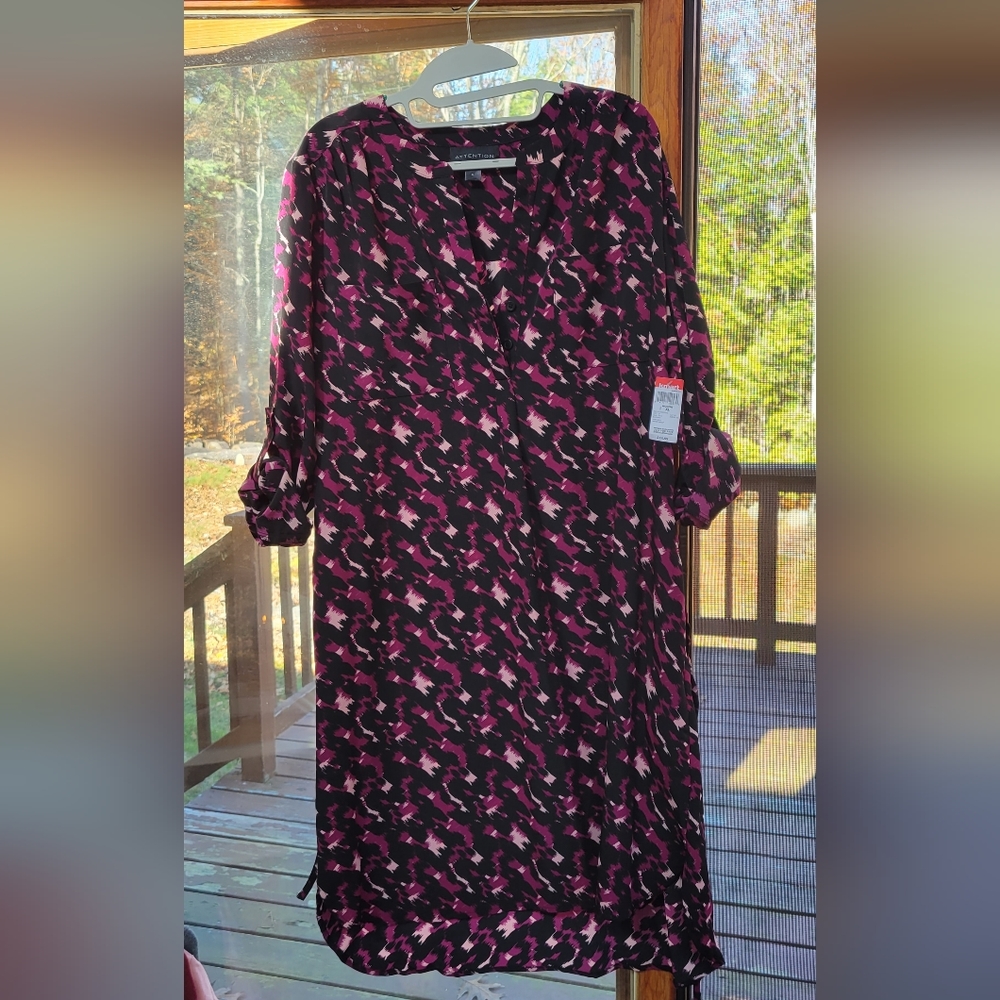 NWOT ATTENTION shirt dress
